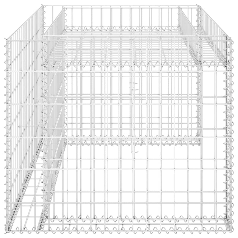 Lawn Mower Garage with Raised Bed 110x80x60 cm Steel Wire Payday Deals