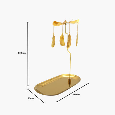 Le Peagase Candle Tray leaf-f Payday Deals