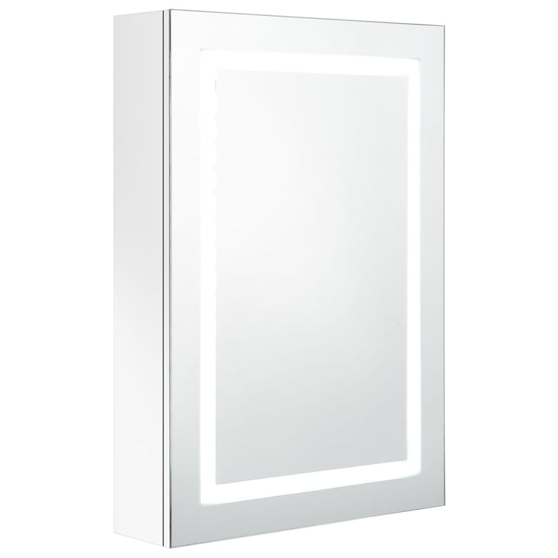 LED Bathroom Mirror Cabinet Shining White 50x13x70 cm Payday Deals