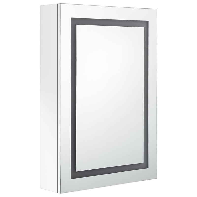 LED Bathroom Mirror Cabinet Shining White 50x13x70 cm Payday Deals