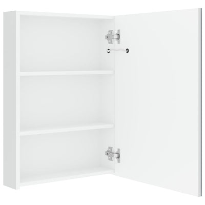 LED Bathroom Mirror Cabinet Shining White 50x13x70 cm Payday Deals