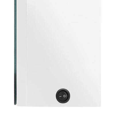 LED Bathroom Mirror Cabinet Shining White 50x13x70 cm Payday Deals