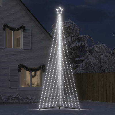 LED Christmas Tree 789 LEDs Cold White 478 cm