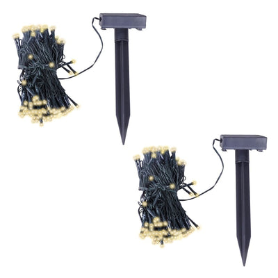 LED Solar String Lights 2 pcs Warm White Payday Deals