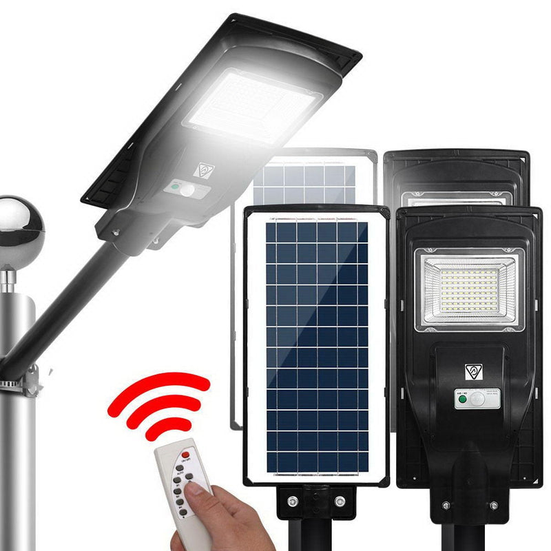 Leier Set of 2 LED Solar Lights Street Flood Sensor Outdoor Garden Light 90W Payday Deals