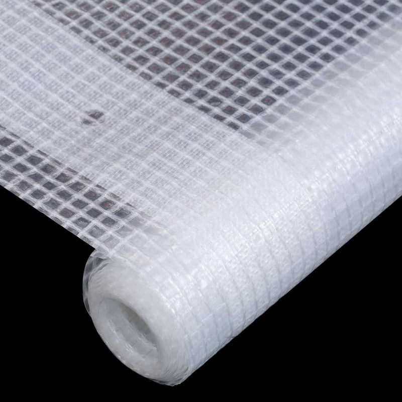 Leno Tarpaulins 2 pcs 260 g/m² 3x4 m White Payday Deals