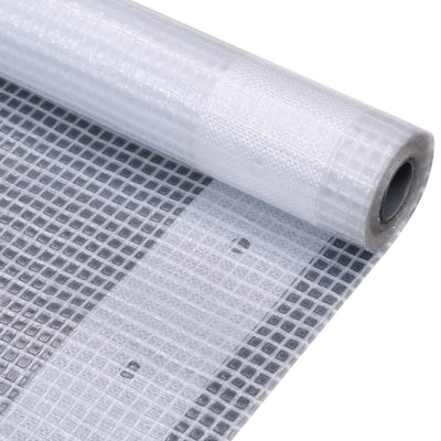 Leno Tarpaulins 2 pcs 260 g/m² 4x6 m White Payday Deals