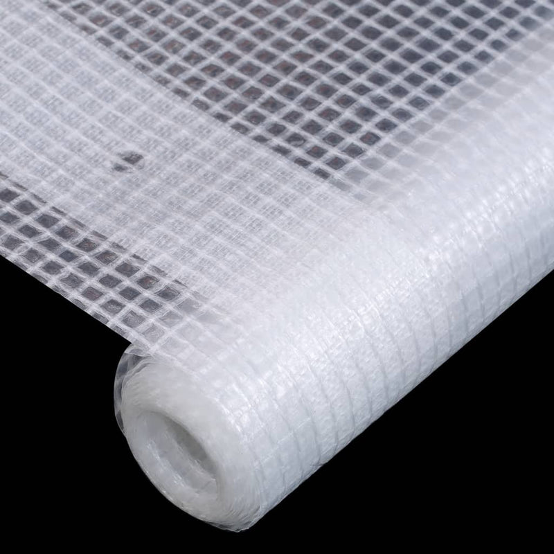 Leno Tarpaulins 2 pcs 260 g/m² 4x6 m White Payday Deals