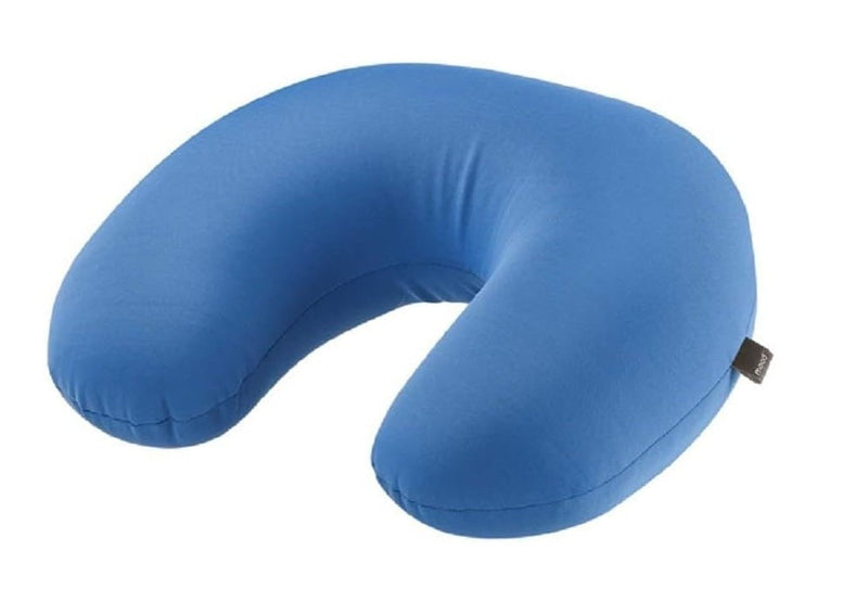 Lewis N. Clark Microbead Air Travel Neck Pillow Neck Support Flight - Blue Payday Deals