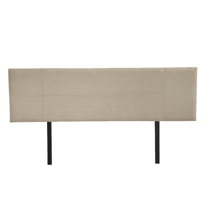 Linen Fabric King Bed Headboard Bedhead - Grey Payday Deals