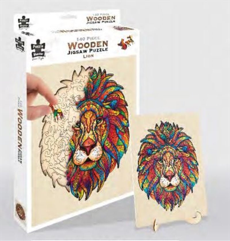 Lion 140 Piece Wooden Puzzle Payday Deals