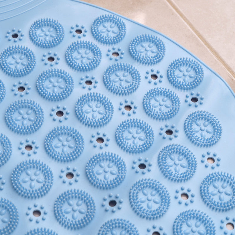 Living Today Non-Slip Massager Bathroom Mat - BLUE Payday Deals