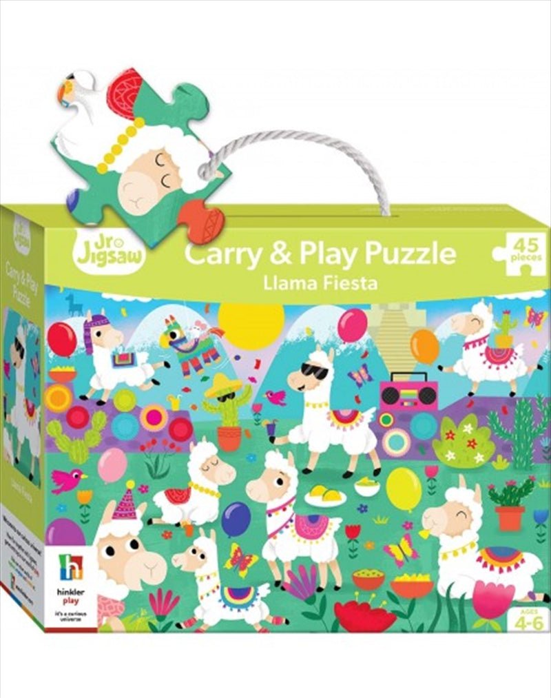 Llama Fiesta Junior Jigsaw Puzzle Payday Deals