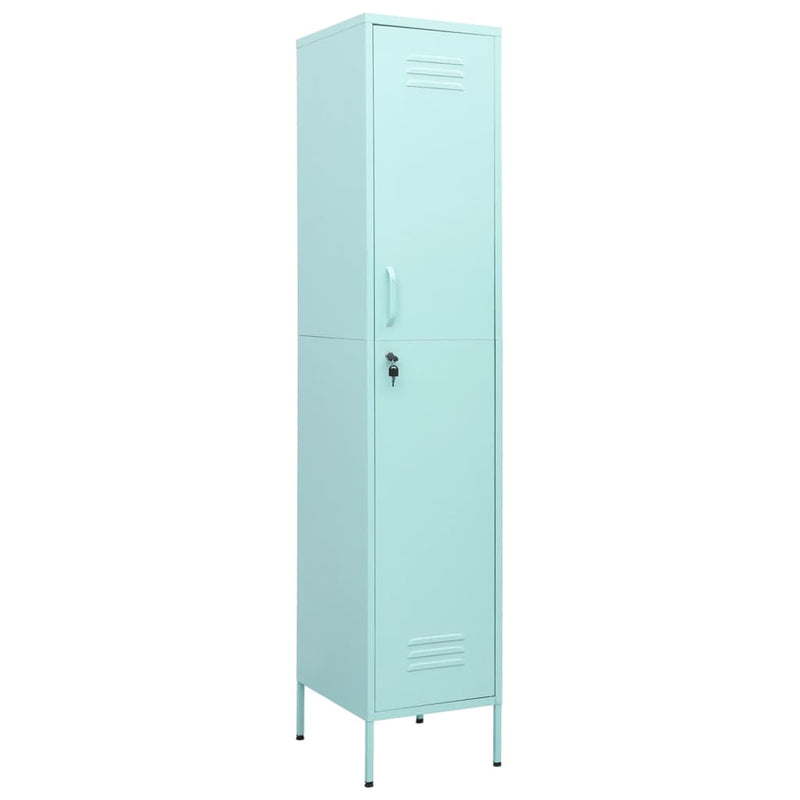 Locker Cabinet Mint 35x46x180 cm Steel Payday Deals