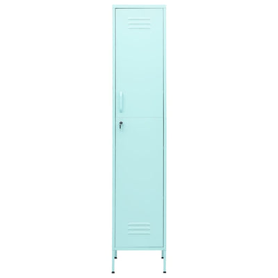 Locker Cabinet Mint 35x46x180 cm Steel Payday Deals