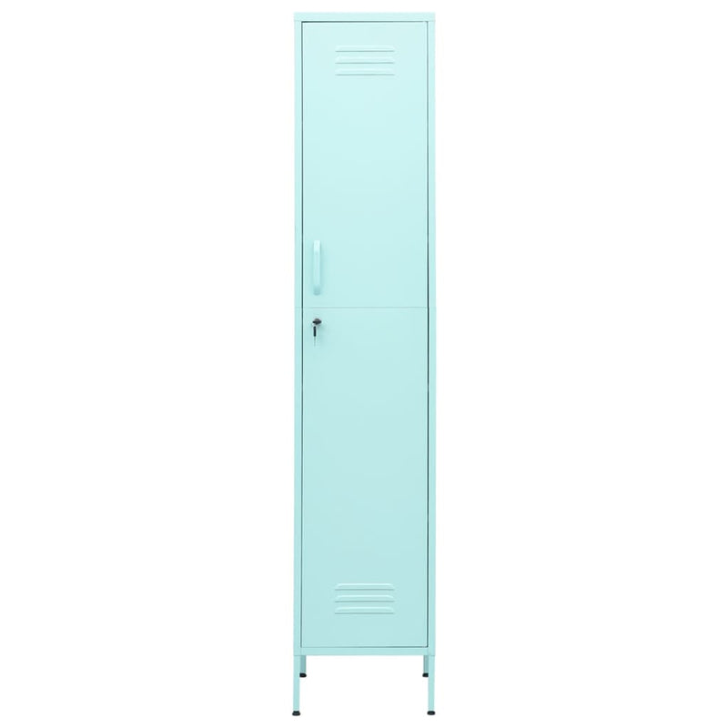Locker Cabinet Mint 35x46x180 cm Steel Payday Deals