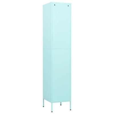 Locker Cabinet Mint 35x46x180 cm Steel Payday Deals