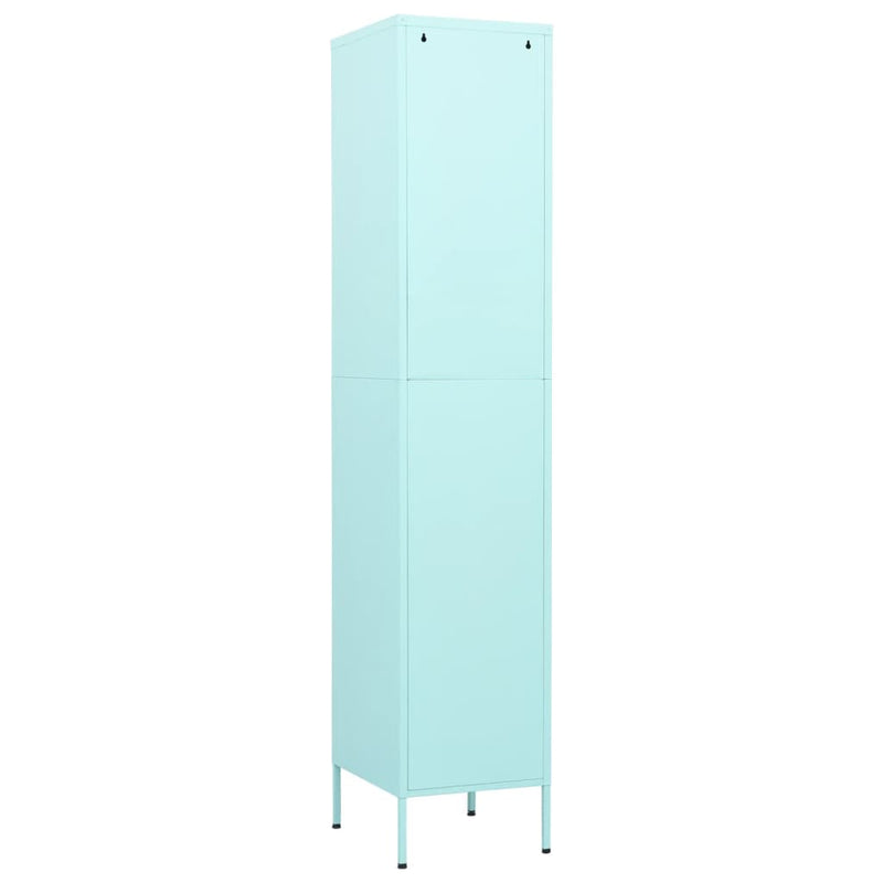 Locker Cabinet Mint 35x46x180 cm Steel Payday Deals