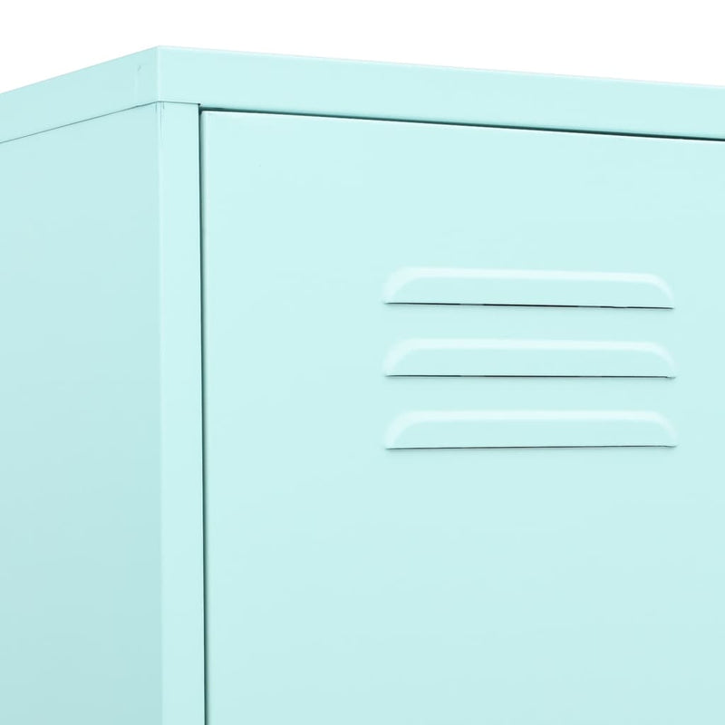 Locker Cabinet Mint 35x46x180 cm Steel Payday Deals