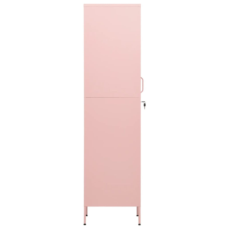 Locker Cabinet Pink 35x46x180 cm Steel Payday Deals