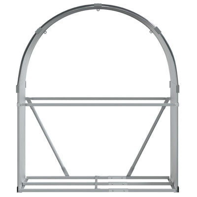 Log Holder Anthracite 120x45x140 cm Galvanised Steel Payday Deals