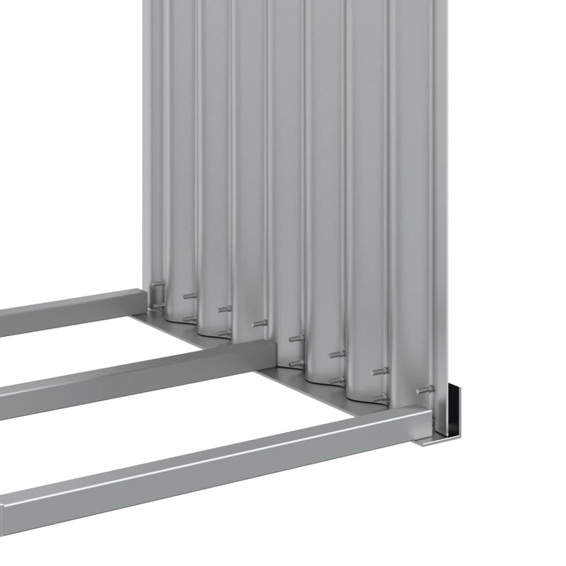 Log Holder Anthracite 120x45x140 cm Galvanised Steel Payday Deals