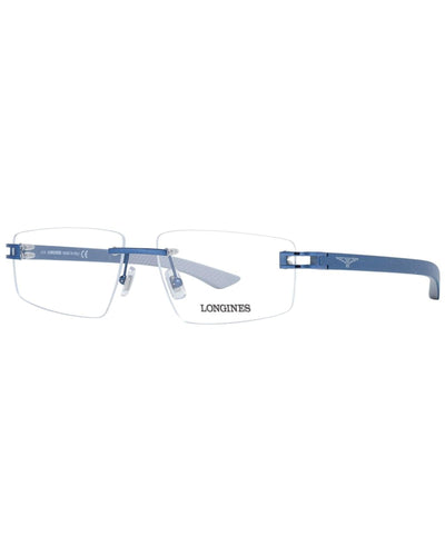 Longines Men's Blue  Optical Frames - One Size