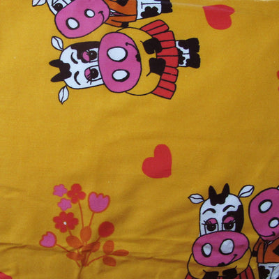 Lovely Cows Polyester Cotton Quilt Cover Set Single Payday Deals