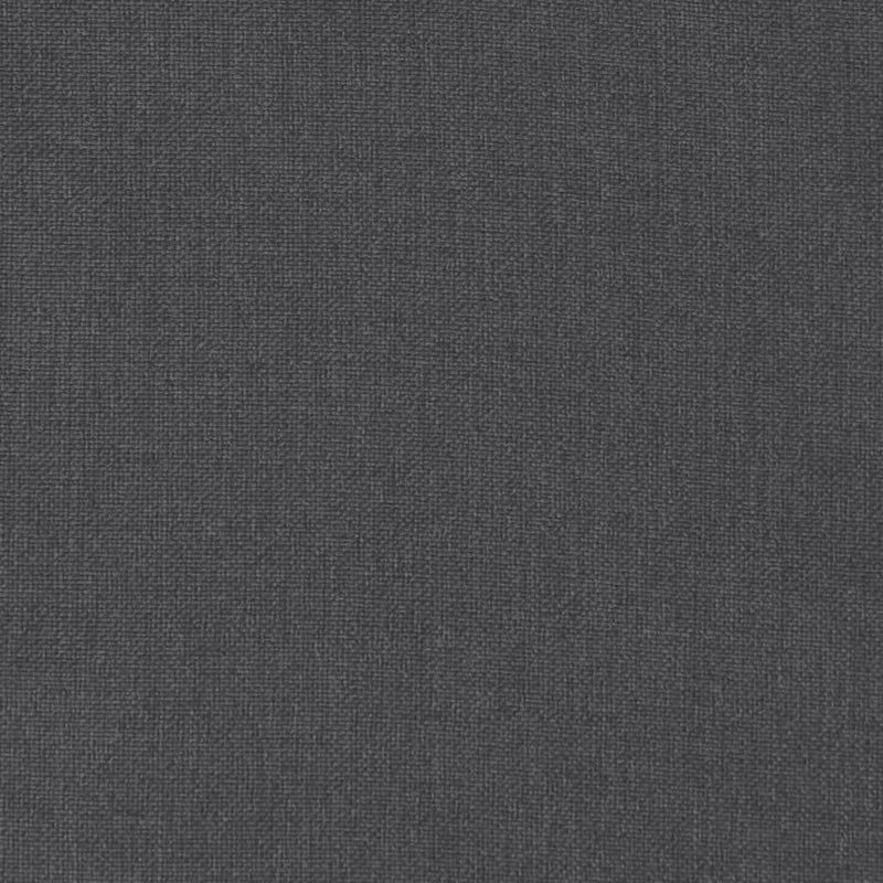 Lowback Chair Cushions 6 pcs Melange Anthracite 100x50x7 cm Fabric Payday Deals