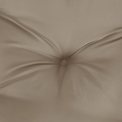 Lowback Chair Cushions 6 pcs Taupe Oxford Fabric Payday Deals