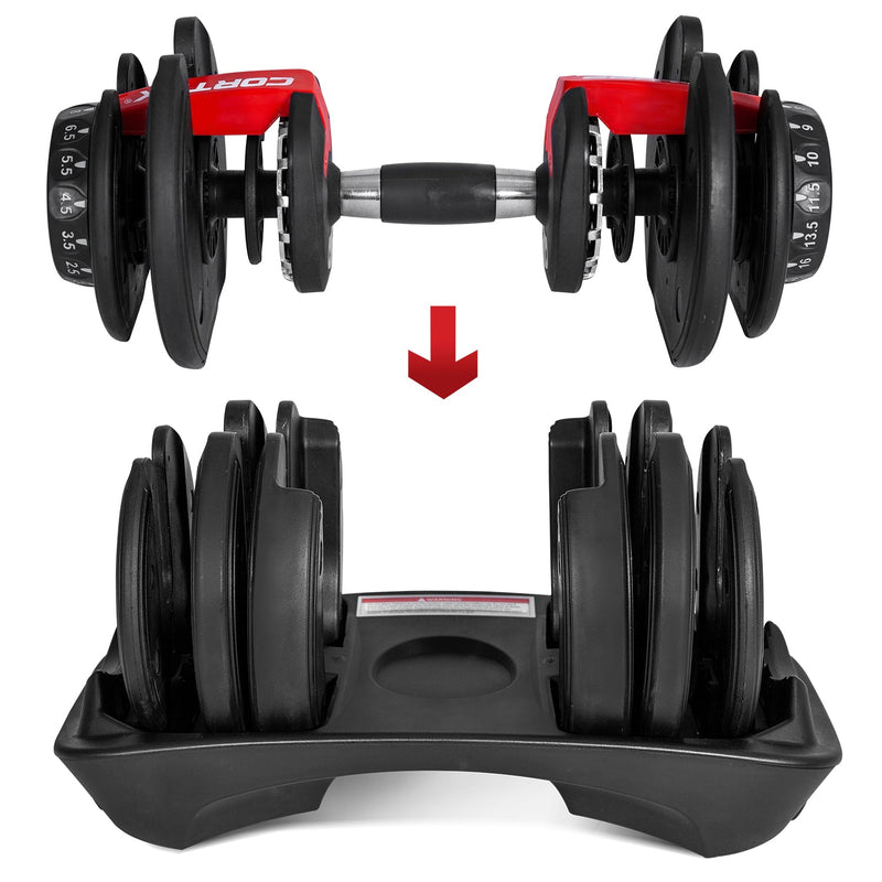 LSG Adjustable Dumbbells 2.5kg-24kg (Pairs) Payday Deals