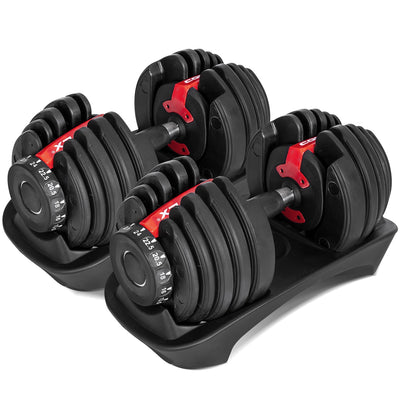 LSG Adjustable Dumbbells 2.5kg-24kg (Pairs) Payday Deals