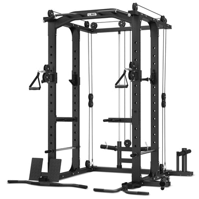LSG GRK100 with FID Bench and 90kg Olympic Bars and Bumper Weights Payday Deals