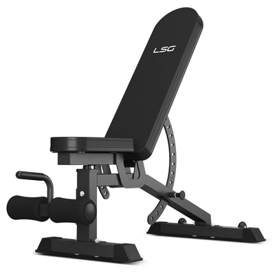 LSG GRK100 with FID Bench and 90kg Olympic Bars and Bumper Weights Payday Deals