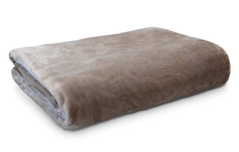 Lucia LUXURY PLUSH VELVET BLANKET - KING SINGLE Payday Deals