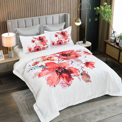 Lulani Floral Quilt Cover Set - King Size Payday Deals