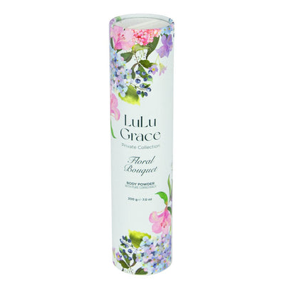 Lulu Grace Private Collection Floral Bouquet Talc Free Body Powder 200gm