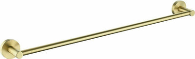 Luxurious Brushed Gold Stainless Steel 304 Towel Rack Rail - Single Bar 800mm Payday Deals