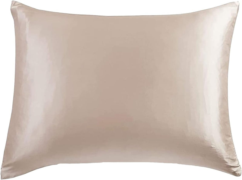 Luxury Pillowcase - 100% Pure Mulberry Silk on Both Sides - Champagne Payday Deals