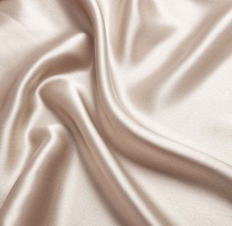 Luxury Pillowcase - 100% Pure Mulberry Silk on Both Sides - Champagne Payday Deals