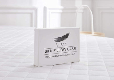 Luxury Pillowcase - 100% Pure Mulberry Silk on Both Sides - Copper Payday Deals