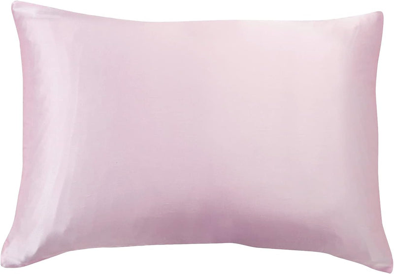 Luxury Pillowcase - 100% Pure Mulberry Silk on Both Sides - Pink Payday Deals