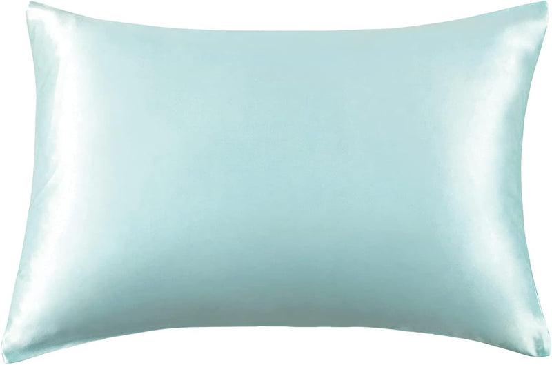 Luxury Pillowcase - 100% Pure Mulberry Silk on Both Sides - Sage Green Payday Deals