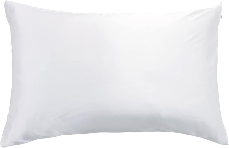 Luxury Pillowcase - 100% Pure Mulberry Silk on Both Sides - White Payday Deals