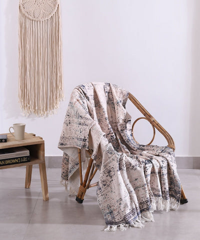 Luxury Rustic Cotton Wool Throw Rug Blanket Quilt   Large Picnic Throw Rug   Gift Valentines Mothers Day Easter   Boho Throw   Home Decor Payday Deals