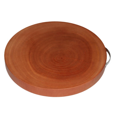 M Natural Hardwood Hygienic Kitchen Cutting Wooden Chopping Board Round Payday Deals