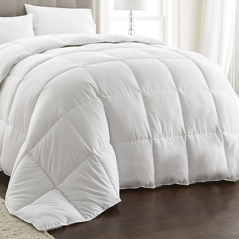 Machine Washable 80% WHITE GOOSE DOWN 20% Feather Quilt King Payday Deals