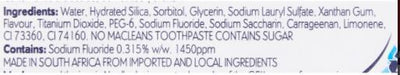 Macleans 90g  Formulation Fluoride Toothpaste Protect Fresh Mint Payday Deals