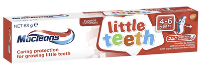 Macleans Flouride Toothpaste Little Teeth 63g For Kids 4-6 years - Bubble Mint Payday Deals