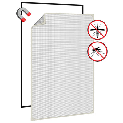 Magnetic Insect Screen for Windows White 80x120 cm Payday Deals